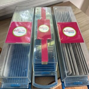 Ellison Design Shapes‎ Letter Mixed Lot Of Thin Cuts